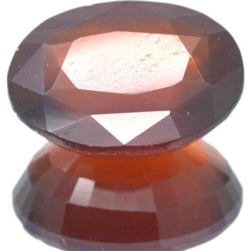 10,09 ct. Hessonite Garnet Oval Cut