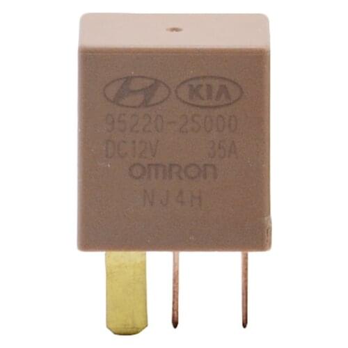 5pcs/lot Car violet relay 12V 35A OMRON 4 Pins gold color