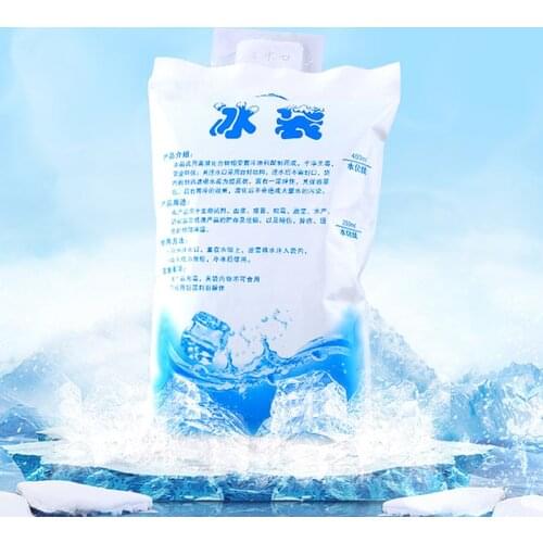 10pcs/lot Reusable Gel Ice Bag Insulated Dry Cold Ice Pack Plastic Gel Cooler Bag for Food Fresh Cans Wine Medical Pain Relief