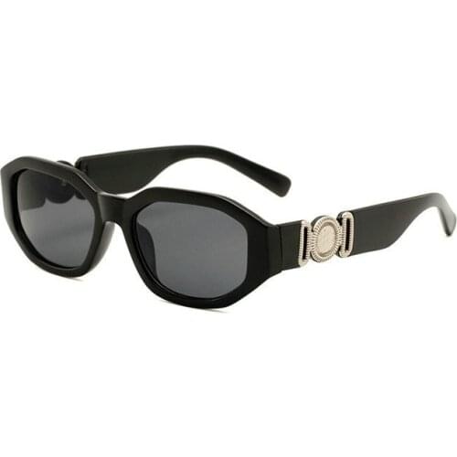 2021 New men square Vintage biggie Sunglasses Brand Designer Retro Points Sun Glasses Female Lady Eyeglass Cat Eye Goggles