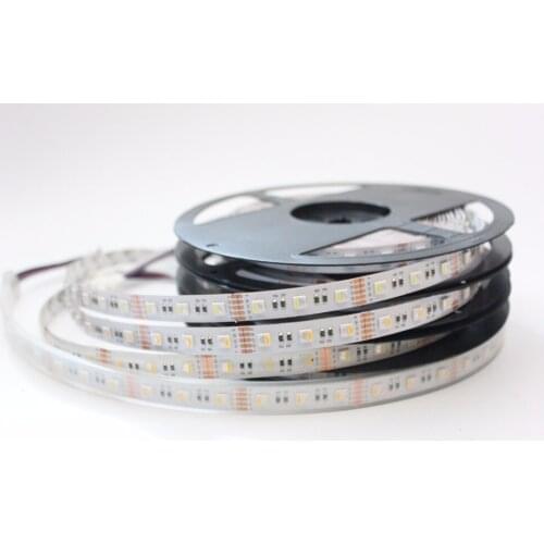 New 2016 arrival RGBW LED strip waterproof 12V 24V 5050smd 60LED/m 5m/Roll RGBW LED strip light free shipping