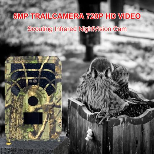 PR300A Hunting Camera 12MP 1080P 120 Degrees PIR Sensor Wide Angle Infrared Night Vision Wildlife Trail Thermal Imager Video Cam