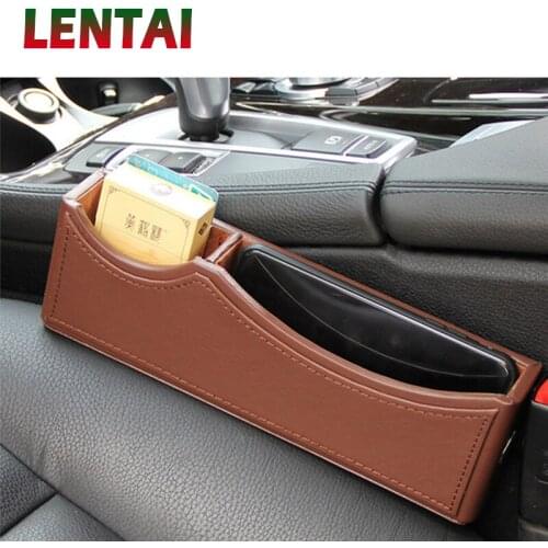 LENTAI 1PC Auto Car Seat Gap Box Armrest Organizer For Toyota c-hr Kia sportage Peugeot 3008 Honda civic Hyundai tucson 2017