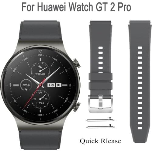 Silicone Band For HUAWEI WATCH GT 2 Pro ECG 2e Strap Replacement wristband Bracelet