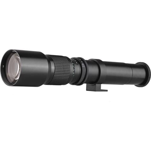 Andoer Telephoto Lens Manual Focus Converter Lens Cover Scenery Photography Shooting Sport Event Photography Stage