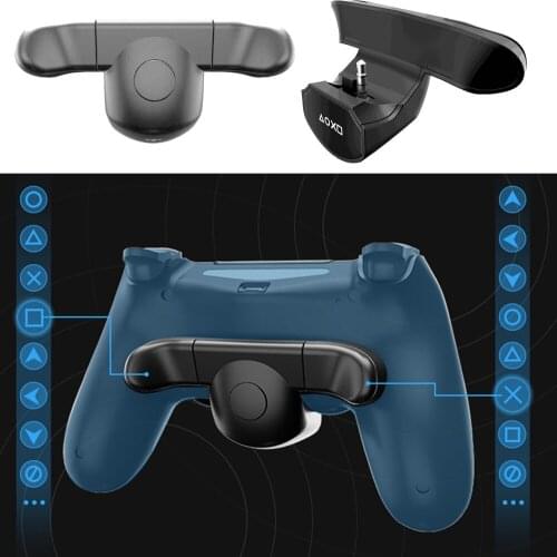 Smart Back Button For PS4 Gamepad Back Button Attachment Joystick Rear Buttons With3.5mm Headphone Port