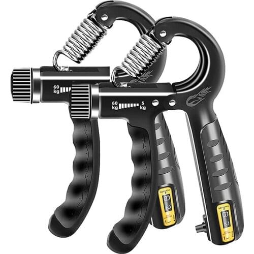 Grip Strengthener Hand Grip for Muscle Building, Adjustable Hand Grip Trainers for Men and Women, Gripper Trainer,2 Pack