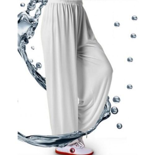High quality breatha modal Martial Arts Tai Chi Yoga Pants Acrobatics Pants Kung Fu Cropped Pants Fitness Dance Running Pants