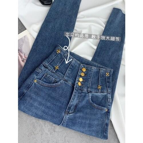 Женские зауженные джинсы YUANYUANJYCO China At AliExpress