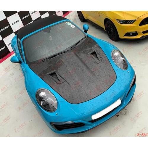 Z-ART 911 GT2 RS engine bonnet for 911 carbon fiber front trunk lid for 991 911 carbon fiber front hood for 991.1 991.2