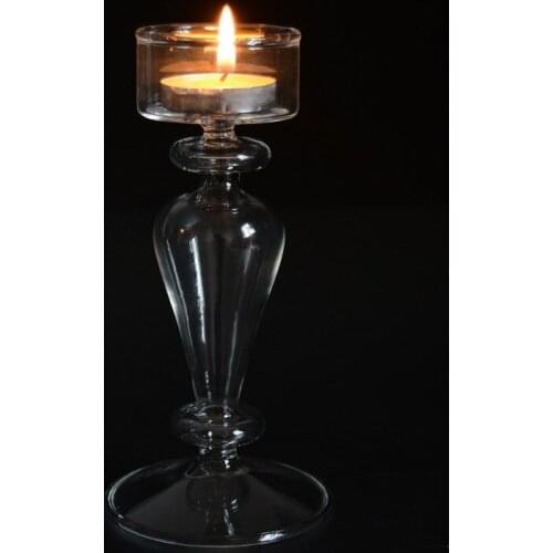 1PC Creative landscape Candlestick European Crystal candle holder romantic dinner ornaments hot selling JY 1180