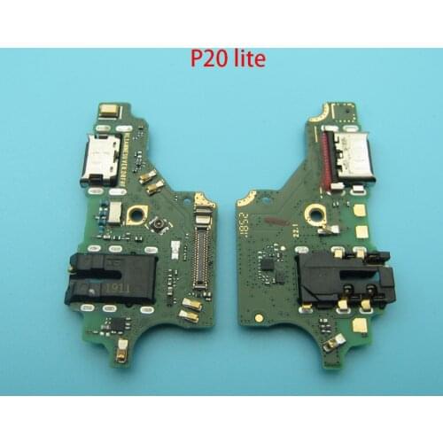 100% Original USB Connector Charger Charging Port For Huawei P20 P30 P40 Lite Dock Charge Board Flex Cable