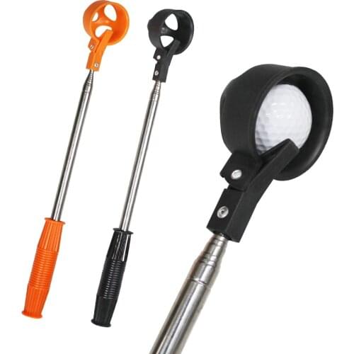 2M Golf Ball Retriever Telescopic Stainless Steel Shaft Scoop Golf Pick Up Scoop Accessories