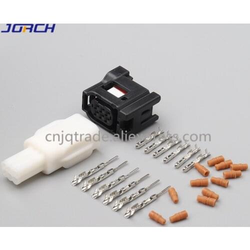 6 pin Sumitomo 6pin male female Reversing radar probe auto connector for Toyota RAV4 Corolla 6188-0706 6189-1142