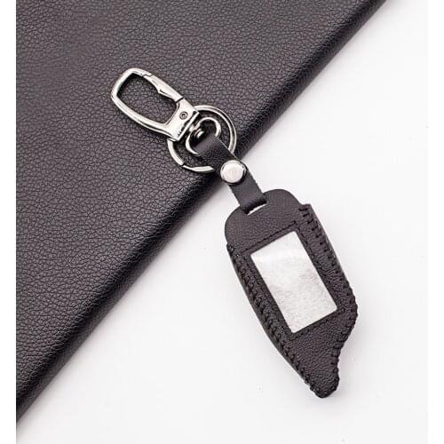 A91 Wear Resistant Soft Leather Cover for Twage Starline A91 Two Way Car Alarm StarLine A91 Russian LCD Remote Protect Shell
