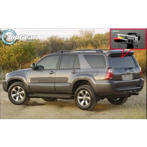 Car Camera For TOYOTA 4Runner 4 Runner SW4 N210 / Hilux Surf High Quality Rear View Back Up Camera For TopGear Fans | CCD + RCA