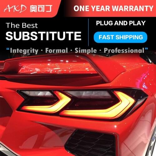 Car Goods Tail Light For Chevrolet camaro 3.6L RS 2014 2015 Taillights Rear Lamp LED Signal Reversing Parking Lights