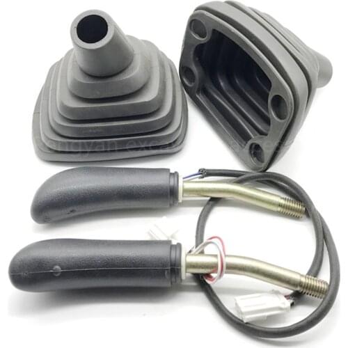 Free shipping excavator parts for Kobelco SK60 75 200 joystick handle dust cover horn weightlifting handle rubber