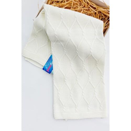 Beige Tricot Baby Blanket