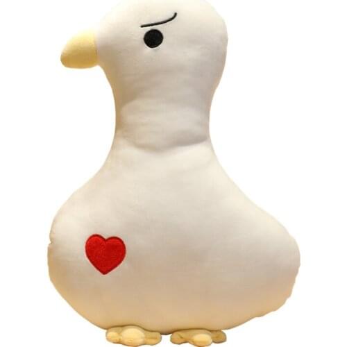 Hot sale white duck plush duck soft animal toy quacker toy