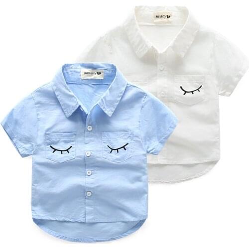 Cotton Boys Shirt baby boy clothes boys blouses & shirts child Clothing and Accessories shirt for boys blouse all for children