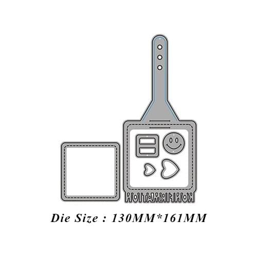 JMCRAFT 2021 New Label Background Decoration Metal Cutting Dies Scrapbook Mold Cutting Mold DIY Crafts Handmade Dies