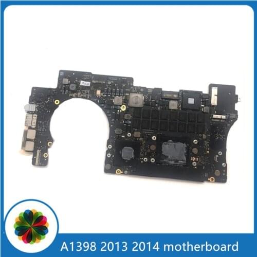 Original Motherboard For MacBook Pro Retina 15" A1398 Logic Board CPU i7 8GB 16GB 2013 2014 Years