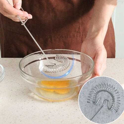 Household Mixer Egg Beaters Whisk Hand Egg Beater Stainless Steel Miracle Cream Mixing Tool Kitchen Tools Practical Cooking Tool