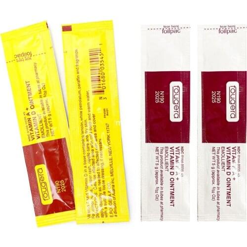 Top A&D 10Pcs Fougera Vitamin Ointment Anti Scar Tattoo Aftercare Cream Permanent Makeup Tattoo Repair Gel for Tattoo Body Art