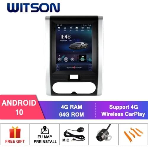 WITSON Android 9.0 For NISSAN SYLPHY/BLUEBIRD 2012-2016 4GB 64GB GPS NAVIGATION AUTO STEREO +DVR/WIFI+DSP+DAB+OBD+TPMS