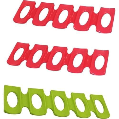 3 Pcs Silicone Can Rack Silicone Bottle Stacking Mat Kitchen Cupboard Organiser For Stacking Drinks And Beer-ABUX