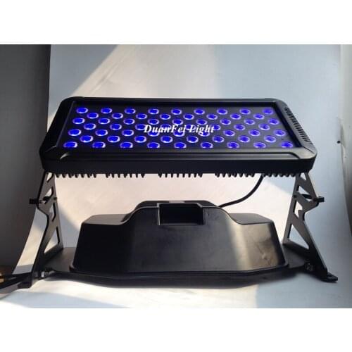 6lot Powerful wash wall led 60x10w rgbw city color 4in1 outdoor ip65 waterproof stage led wall washer dmx rgbw