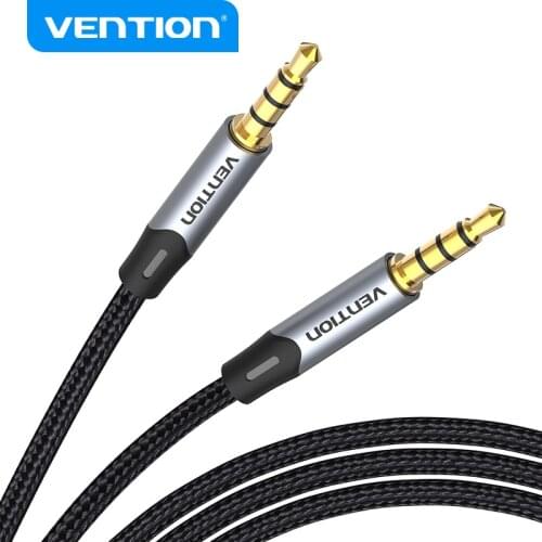 Vention Hifi Aux Cable Jack 3.5 mm Audio Speaker Cable for Guitar Car Headphone JBL Xiaomi Auxiliary Braided Cable Aux Cord