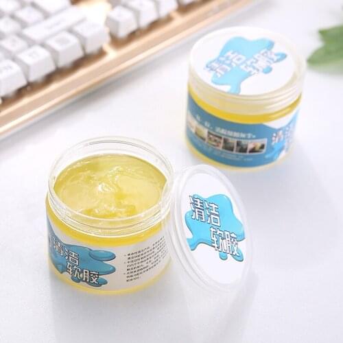 Auto Cleaning Gel Cleaner Magic Dust Powder Remover Glue Home Computer Keyboard Car Cup Holder Air Vent Cleaning Tool