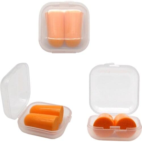 10 Pairs Ear Plugs Comfort Soft Tapered Travel Sleep Noise Reduction Prevention Earplugs Sound Insulation Ear Protection HotSale