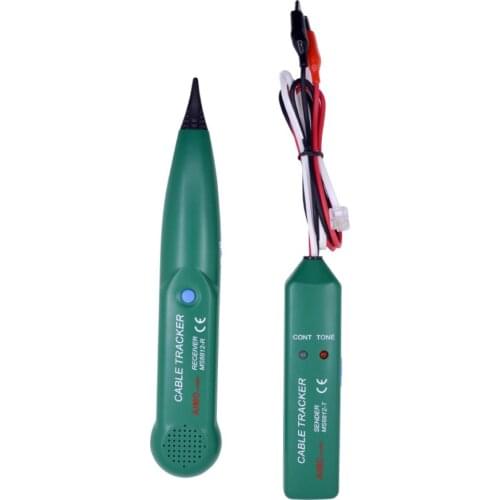 MS6812 Cable Tester for UTP STP Cat5 Cat5E Cat6 Cat6E RJ45 LAN Network RJ11 Telephone Wire Tracker Diagnose Tone