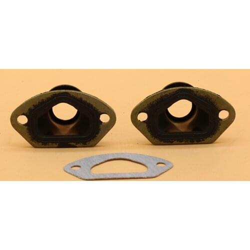 Manifold & Gasket Fit for Chinese Garden chainsaw Parts 4500 5200 5800