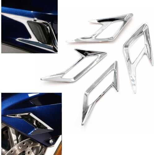 2Pairs Front and Rear Fender Vent Trim Kit Replacements for honda 2018-up gold wing dct