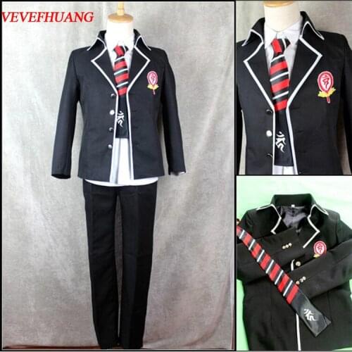 VEVEFHUANG Custom Size Anime Blue Exorcist Ao no Exorcist Cosplay Shiemi Moriyama Costume Anime School Uniform Cosplay
