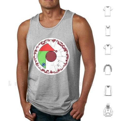 Yavin 4 Under Threat Tank Tops Vest 100% Cotton Yavin Death Star Movie Film Iconic Cult Classic Retro Vintage Computer