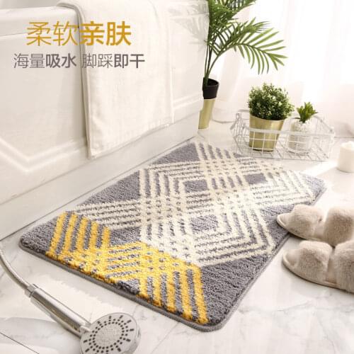Bathroom Non-slip Floor Mats Door Mats Bathroom Absorbent Floor Mats Household Entrance Door Kitchen Mats Bedroom Carpets