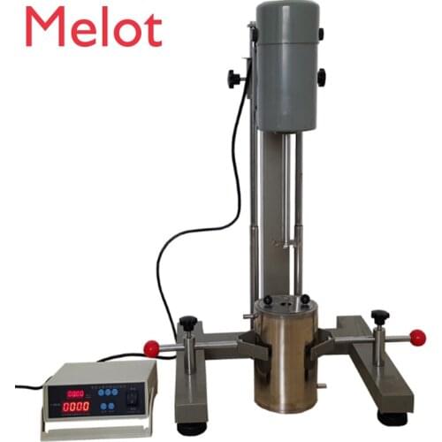 New FS-400D high speed laboratory dispersion mixer Digital display grinding and dispersion painting machine / ink dispersion 400