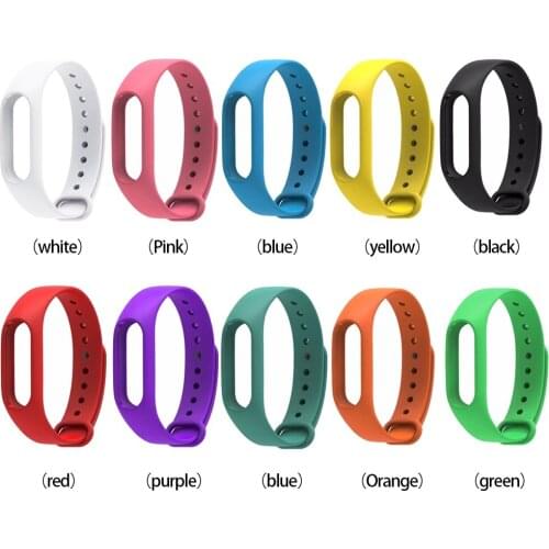 NEW Strap Band Colorful Belt Strap for Mi Miband Bracelet Wrist Strap Pulseira Smart Wristband Heart Rate Varied Colors
