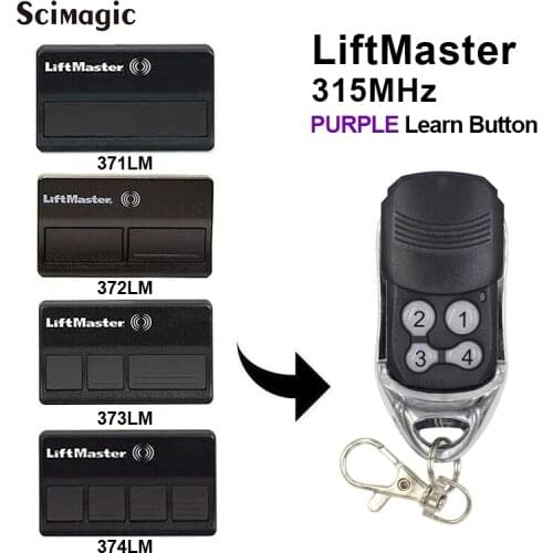 For Sears Craftsman 139.53753 Garage Door Opener Remote Control 315mhz 371LM