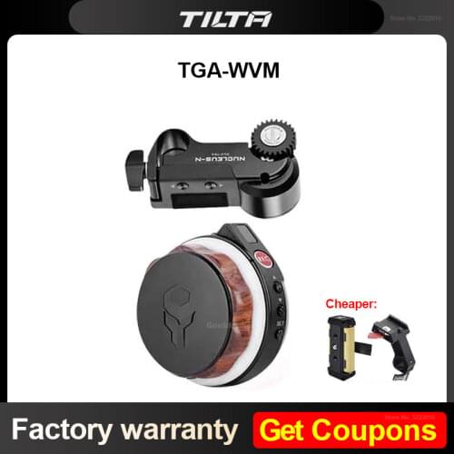 Tilta Nucleus-N Nano Follow Focus Motor Wireless Lens Control System Hand Wheel for Gimbal DJI Ronin S Zhiyun Crane 2 Nucleus N