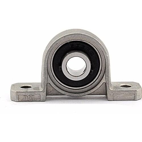 10 Pcs/Lot 8mm KP08 bearing insert bearing shaft support Spherical roller zinc alloy mounted bearings pillow block housing