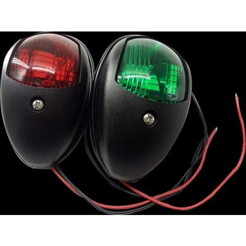 2Pcs 12V Universal ABS LED Navigation Light Lamp Signal Lamp For Marine Boat Yacht Truck Trailer Van