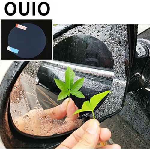 OUIO Car Rearview Mirror waterproofing Rainproof Film For Hyundai I30 IX35 Nissan Juke Subaru Suzuki Vitara Swift Opel Insignia
