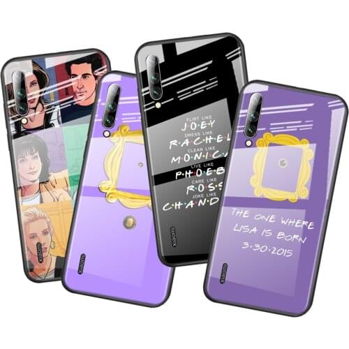 Tempered Glass Cover Friends TV series For Xiaomi Mi 11 11i 10T CC9E CC9 9T Note 10 Ultra Pro Lite 5G Phone Case