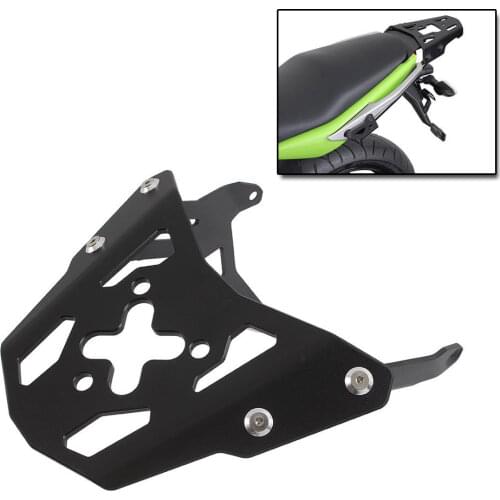 Motorcycle Black Rear Luggage Rack Carrier Plate kit for 2012-2016 Kawasaki Ninja 650 ER6N ER6F2015 2016 2014 2015